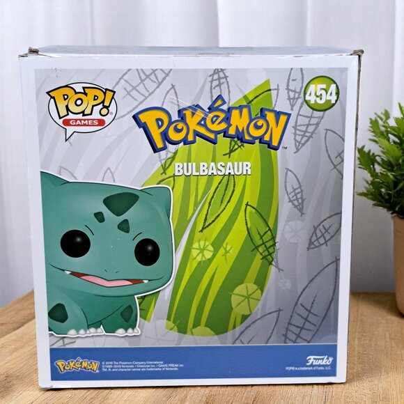 Funko Pop! Vinyl Jumbo 10 in: Pokémon Bulbasaur Target (Exclusive) #454 - Picture 6 of 12